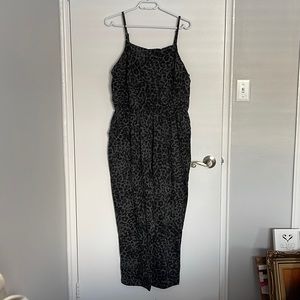 Leopard Print Romper